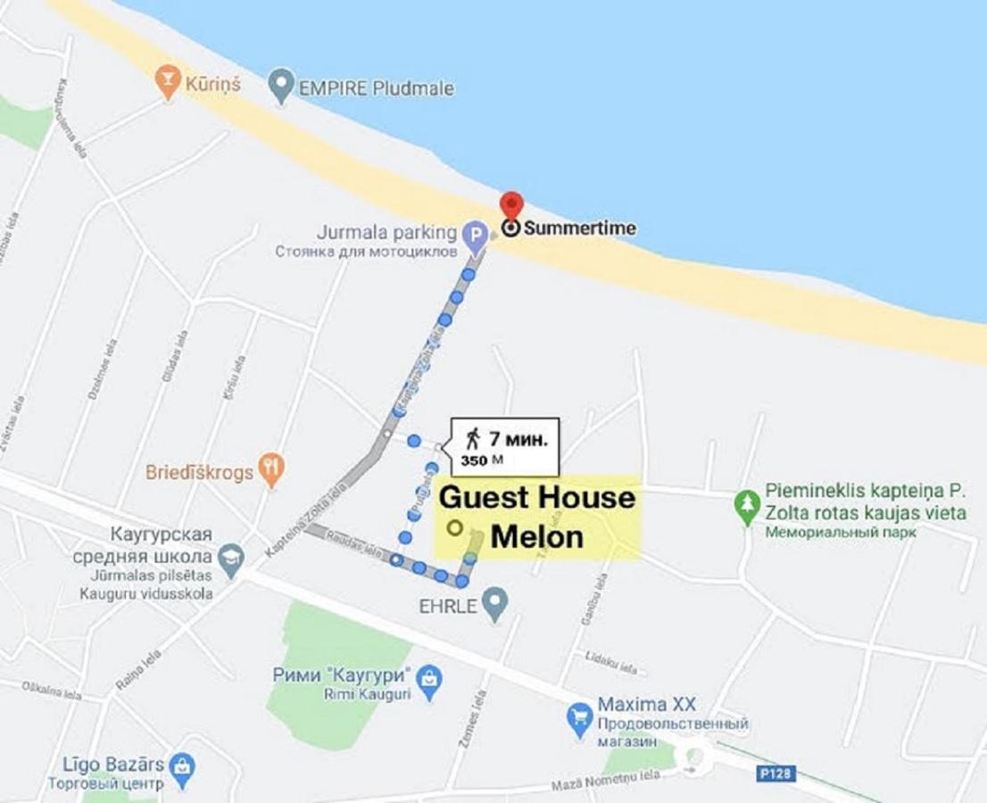 Guest House Melon ยูร์มาลา ภายนอก รูปภาพ